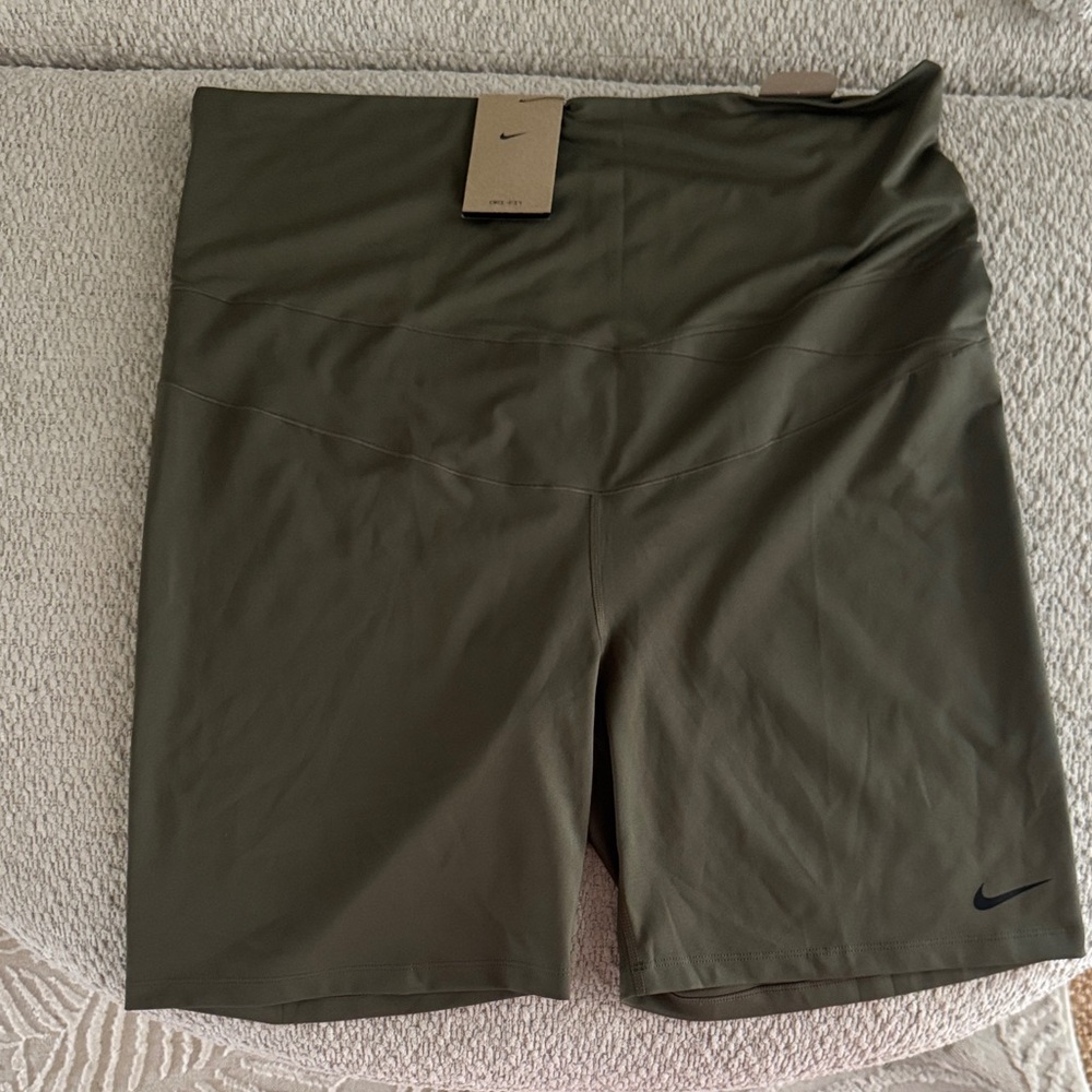 Nike Women's Dark Olive Bike Shorts